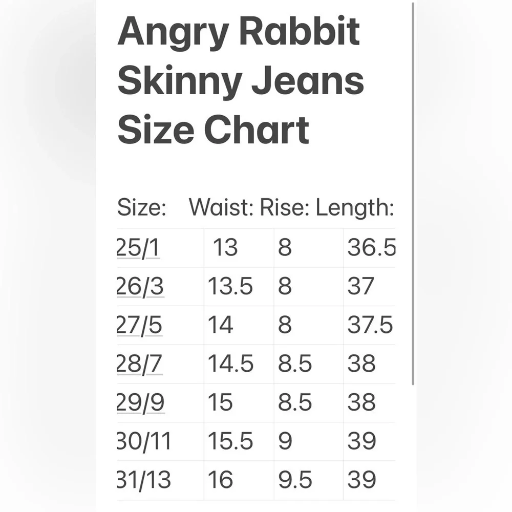 Angry Rabbit Light Mint Green Slim Fit Classic 5 Pocket Jeans Various Sizes